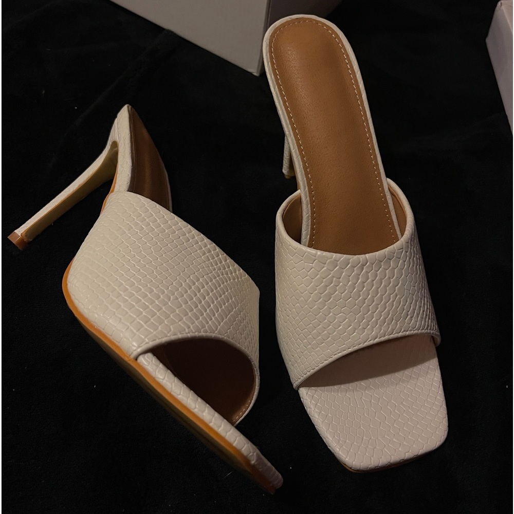 White heels
